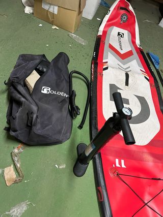 Tabla Padel Surf Roja y Blanca