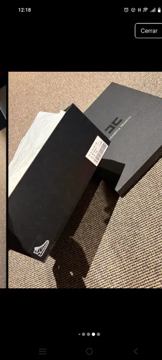 Zapatillas Elisabetta Franchi Negras y Blancas