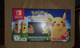 Nintendo Switch Edición Pokémon Let's Go Pikachu
