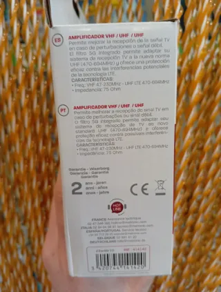 Amplificatore VHF-UHF Metronic