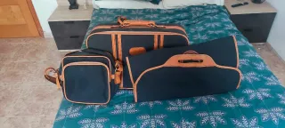 Lote de equipaje vintage