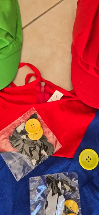 Super Mario Bros costume con accessori