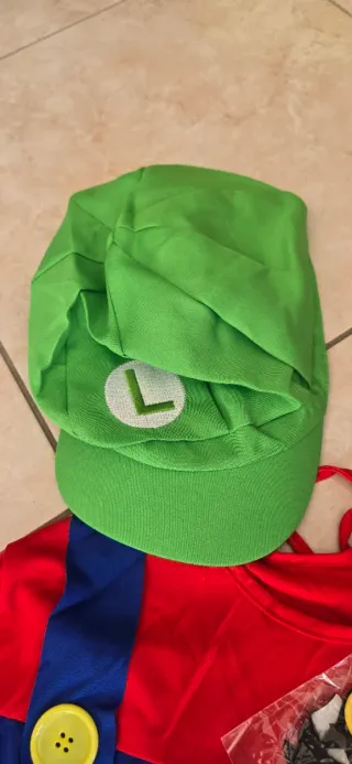 Super Mario Bros costume con accessori