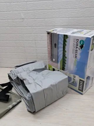 Colchón Hinchable Intex Doble Bomba Integrada