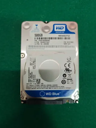 Disco Duro 500GB PS4 o portátil WD SATA 2.5"