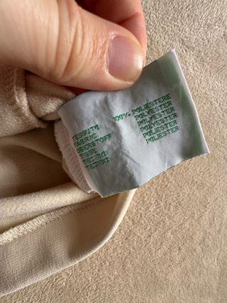 Chaqueta Diadora Beige y Gris