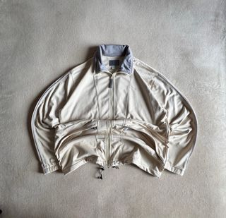 Chaqueta Diadora Beige y Gris