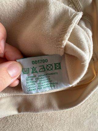 Chaqueta Diadora Beige y Gris