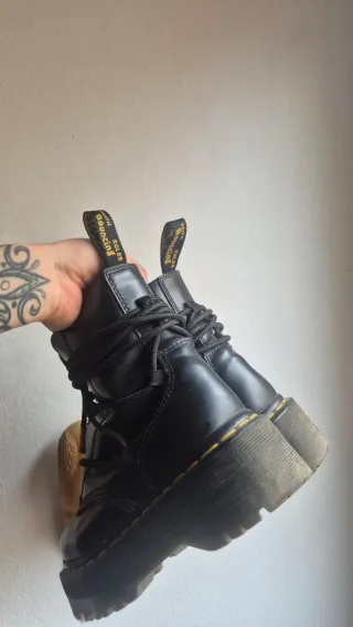 Botas Dr. Martens Plataforma Negras