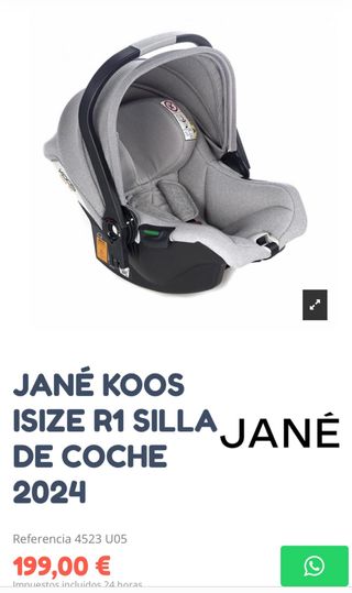 Cochecito Jané Muum 2 Piezas mas silla por coche