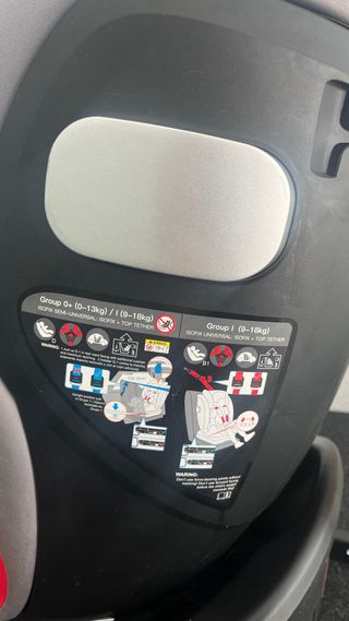 Silla Coche Be Cool Grupo 1 (9-18kg) Con isofix