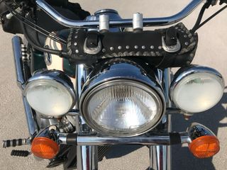 Honda Shadow VT750 c2 Cruiser Beige/Verde