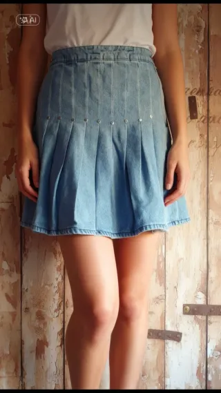 Falda vaquera Natura