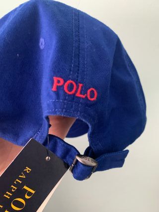 Gorro Ralph Lauren Azul Niño