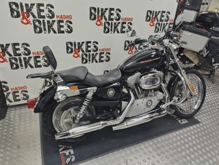 Harley-Davidson XL 883 C Negra/Plata