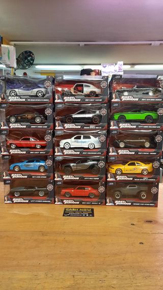 JADA FAST & FURIOUS COCHES A ESCALA 1/32 EN CAJAS