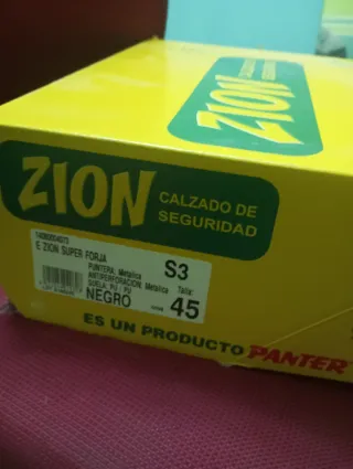 Botas de seguridad Zion negras