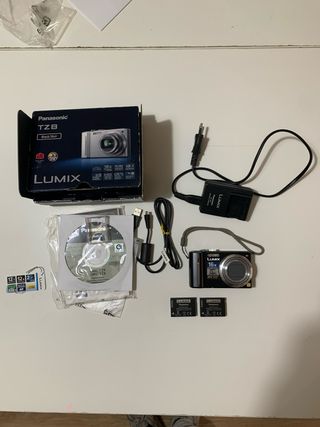 Cámara Panasonic Lumix TZ20 Negra