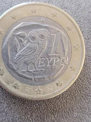 Moneda 1€ Búho con S de Suerte