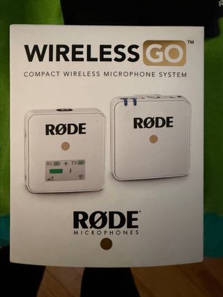 Micrófono Inalámbrico RØDE Wireless GO Blanco