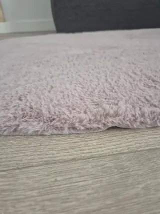 Alfombra pelo largo color vison