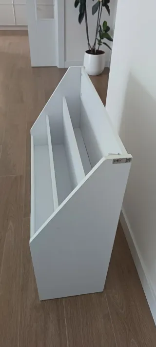 Librería infantil madera blanca