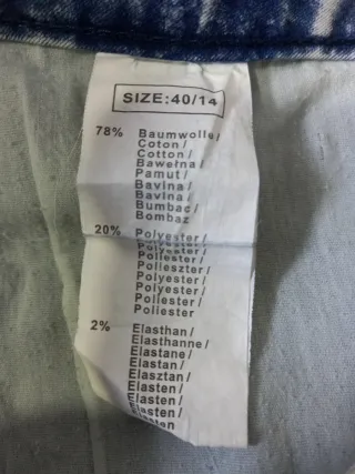 Pantalón vaquero 3/4 Norfy