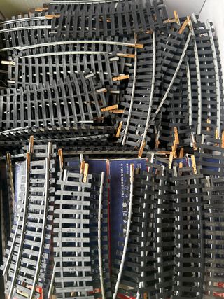 Vías H0 Lima R=380 18º 0,75 unidad