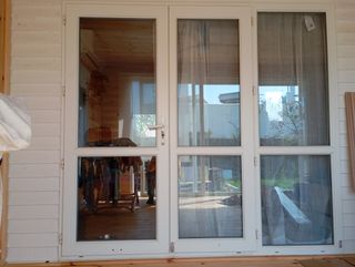 Puerta doble cristal exterior