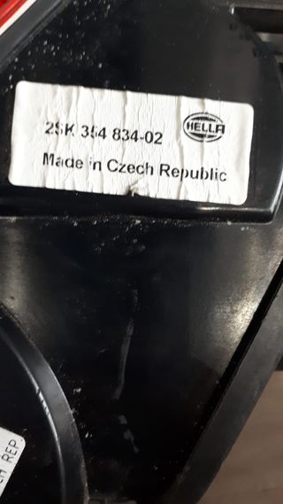 Piloto trasero derecho Peugeot 205