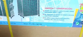Armario Montable Tela y Plástico