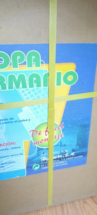 Armario Montable Tela y Plástico