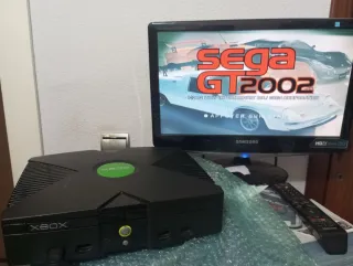 Xbox Clásica con Caja
