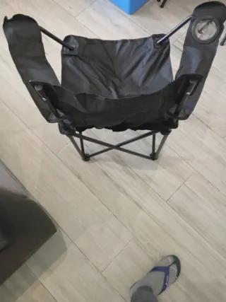 Cadeira Dobrável Preta