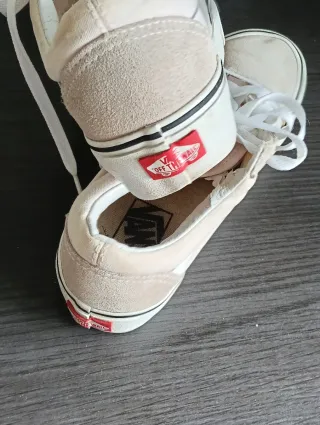 Vans plataforma rosa palo