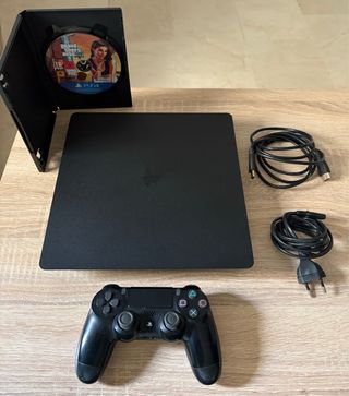 PS4 1TB (PlayStation 4) Negra + GTA V