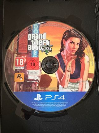 PS4 1TB (PlayStation 4) Negra + GTA V