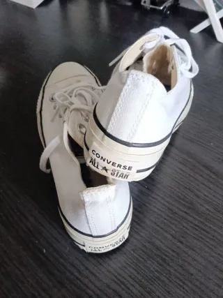 Converse Plataforma Blancas Originales