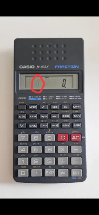 Calculadora Científica Casio fx-82SX FRACTION