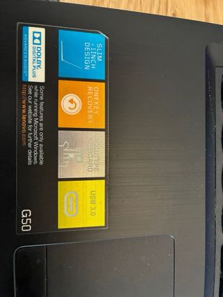 Ordenador Portátil Lenovo G50 Negro