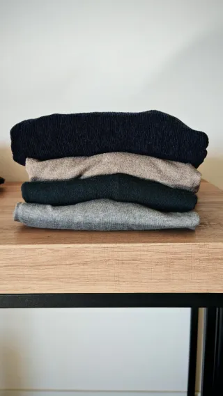 Lotto 4 maglioni uomo taglia L