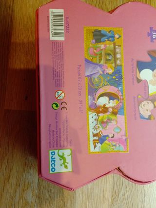 Puzzle Cenicienta Djeco 36 piezas