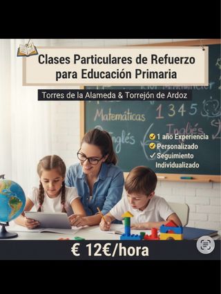 Clases particulares de refuerzo (Madrid)