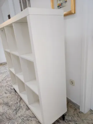 Estantería modular blanca