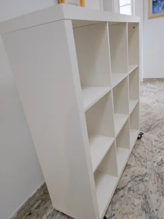 Estantería modular blanca
