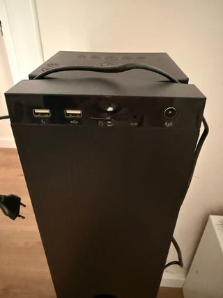 Altavoz Torre Energy Sistem Negro