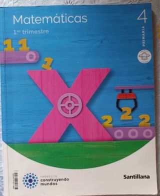 MATEMÁTICAS MOCHILA LIGERA 4 PRIMARIA (1º trimes)