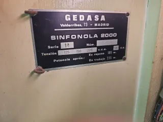 Sinfonola 2000 Jukebox