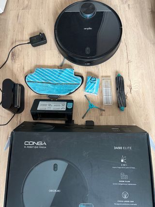 Conga 3490 Elite Robot Aspirador y Fregasuelos