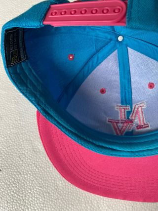 Cappellino Baseball NY Azzurro e Rosa